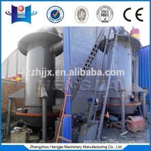 Syngas producer coal gasifiers used for copper refining furnace